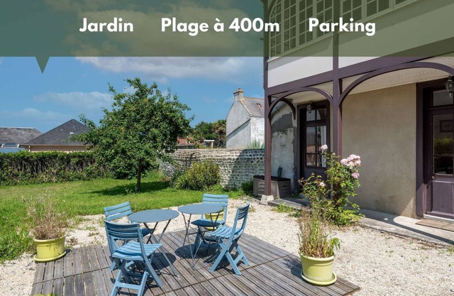 House with nice garden - Centre ville Arromanches