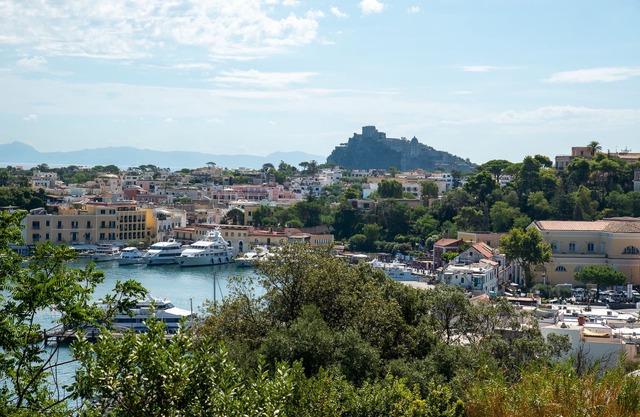 House with exclusive view of the port of Ischia