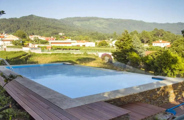 House with pool with sea and Mountain View