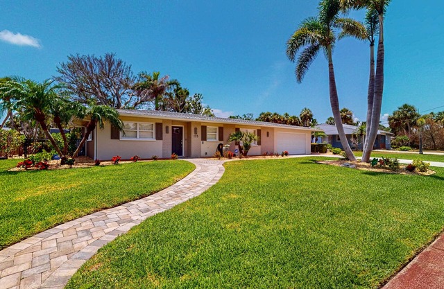 Huge Home with Pool, Home Office, & Sunroom | Walk to Lido Beach