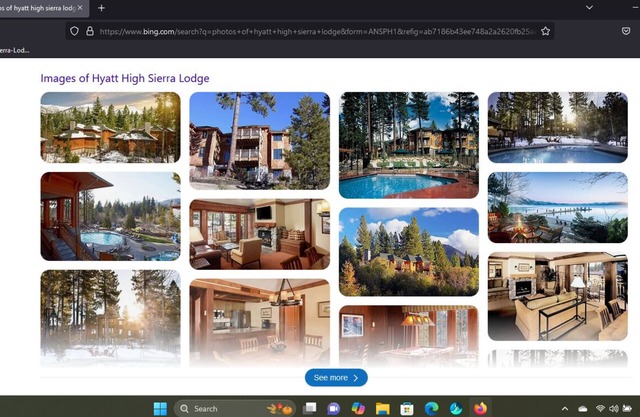 HYATT Vacation Club at Lake Tahoe for Christmas week - no longer available