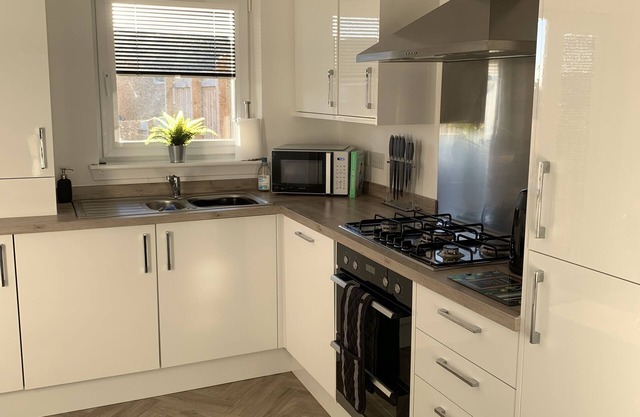 Immaculate new build 2 bed house, ideal location for The Open, Royal Troon 2024