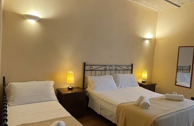 In the center of Rome, close to the metro stations Termini and Tiburtina
