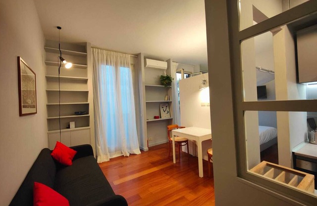 In the heart of Rome, very bright studio apartment in Piazza del Popolon