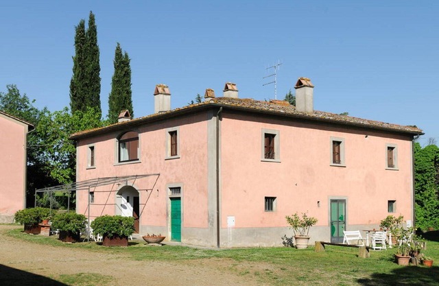 In the hills of the beautiful tuscan countryside