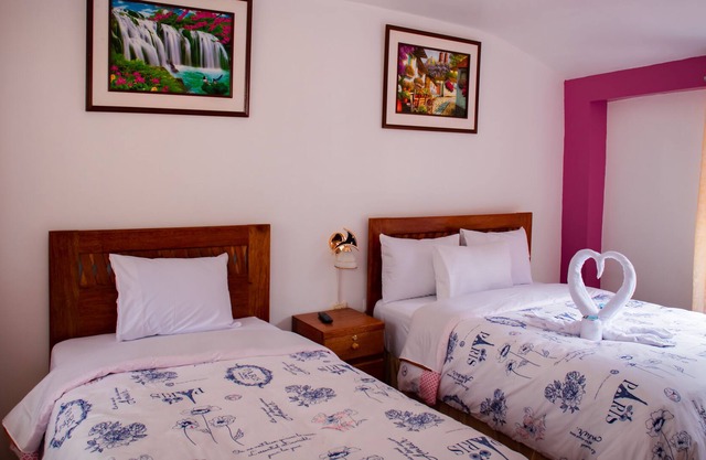Intitambo three star hotel with panoramic view of the mountains