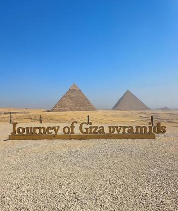journey of giza pyramids