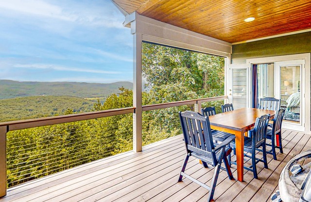 Jump Off Rock Retreat | Outdoor lover's house with mountain views