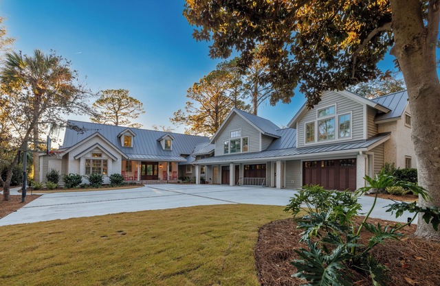 Just Renovated! Spacious Sea Pines home near beach with private salt water dock
