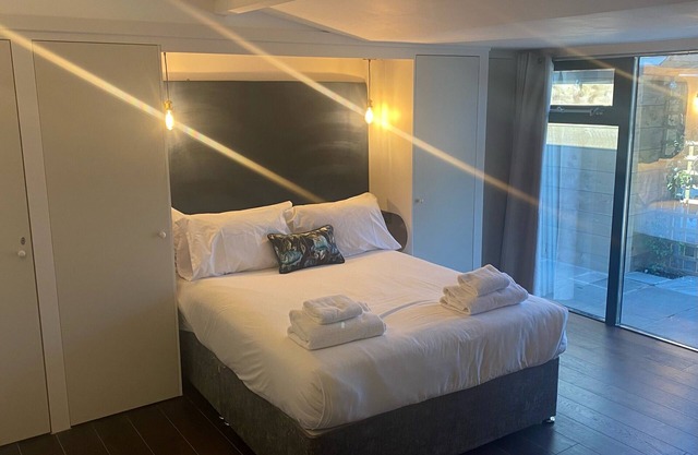 King size bedroom with private bathroom
