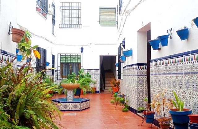 La casa del patio en pleno San Lorenzo