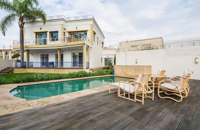 La villa des corsaires, vue panoramique sur Rabat