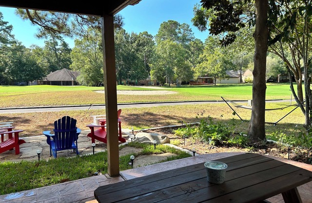 Lake Conroe: Golf Course Views + Pool Access in Private Resort Community