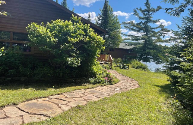Lake Front Adirondack Indian Lake Cabin