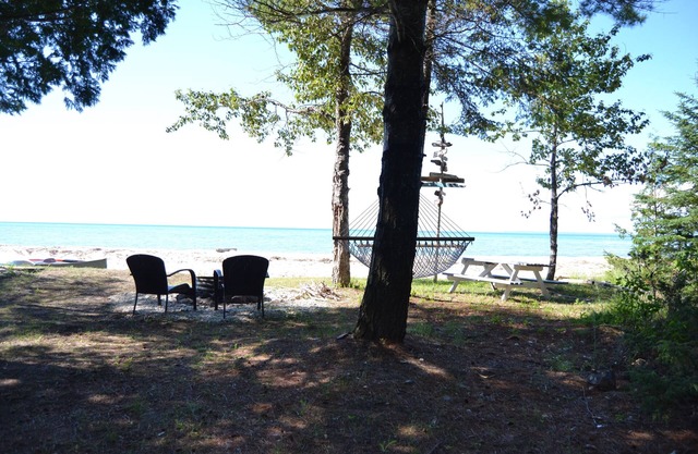 Lake Michigan Cecil Bay-waterfront, Sept availability:21-28.