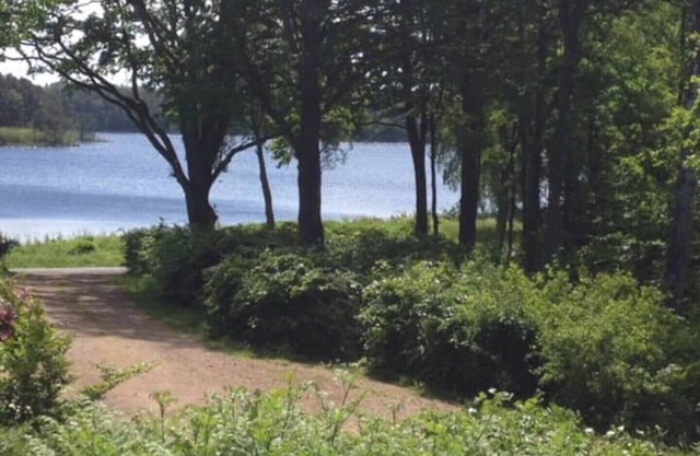 Lake view from newly built house
