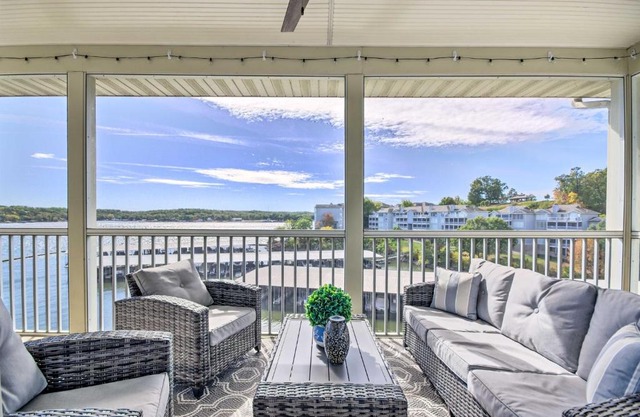 Lake Views and Pool Access Lake Ozark Condo!