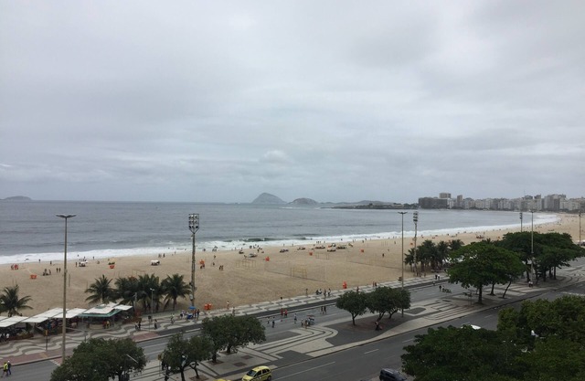 Large Beautiful Ocean View Apartment in the Heart of Copacabana