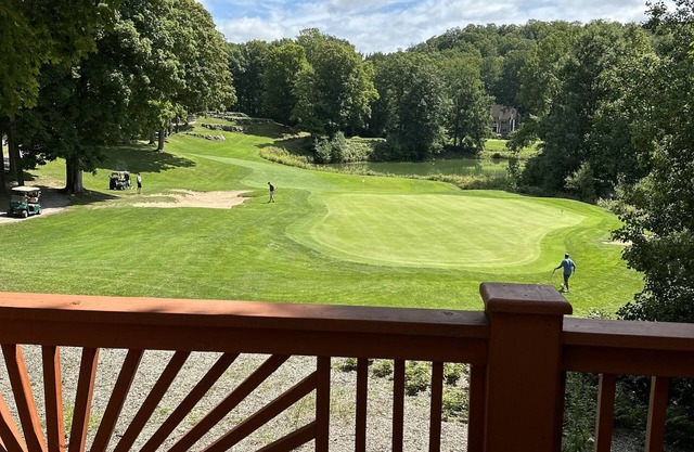 Large home on The Legend. Stunning golf course view. Large deck to spread out.