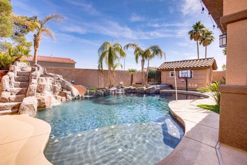 Large Las Vegas Home with Pool, Hot Tub and Game Room