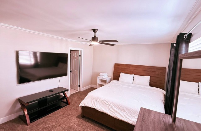Large room with private bathroom