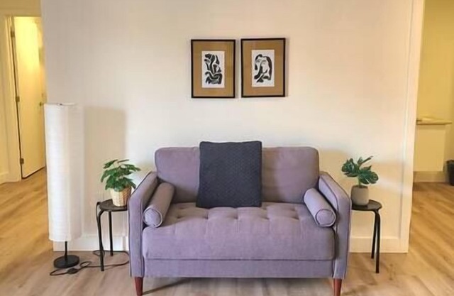 Large studio with balcony