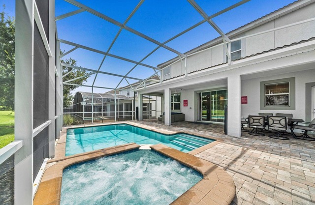 Last Minute Disney! Private Pool, Hot Tub, Game Room & Themed Bedrooms. Book Now! #121777