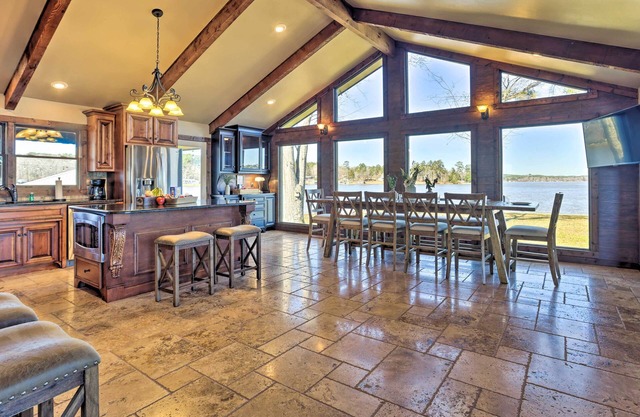 Lay Lake Access & Views: Expansive Shelby Home!