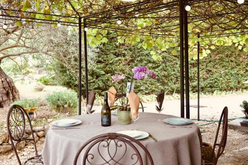 Le Cigalon - Maison climatisée avec piscine