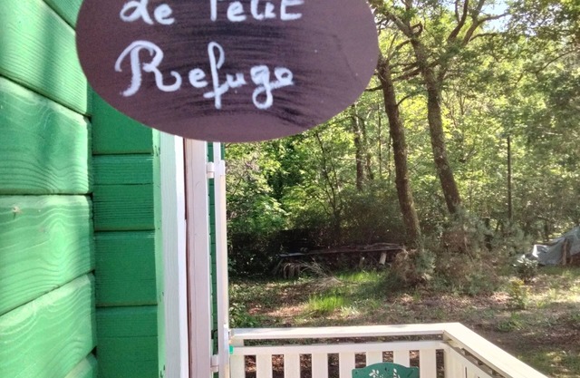 Le Petit Refuge: Cocon Douillet Pour 2, au Calme Dans la Forêt Piscine Partagée