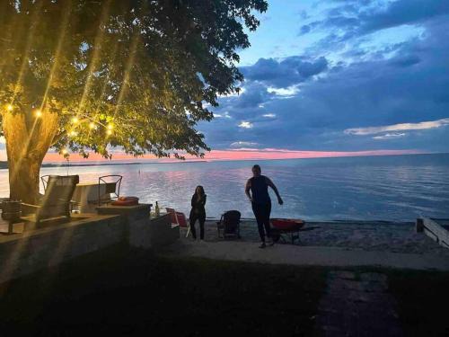 Les pieds dans le sable