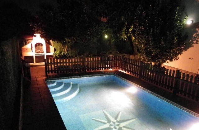 Lloret De Mar: House 1st floor of 120m2 with private swimming pool, garden, barbecue