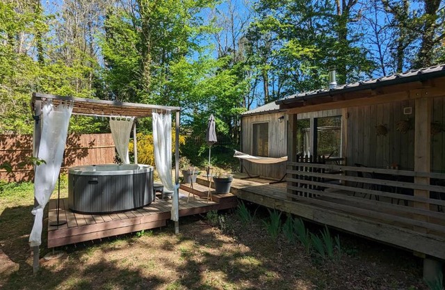 Lodge Hérisson avec Spa privatif