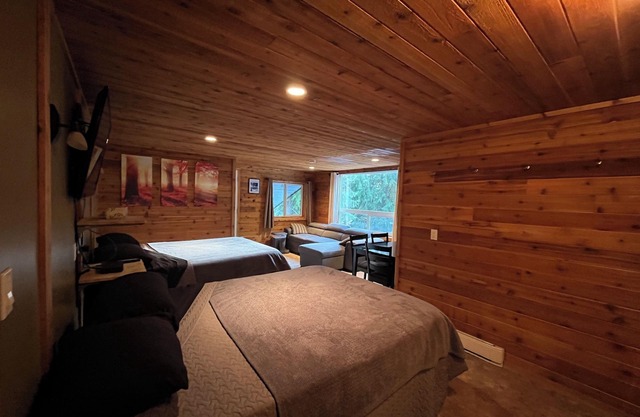 Lodge with Direct ATV Trail Access, Hot Tub and ShopnIt’s the Perfect Home Base!