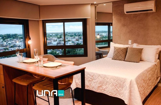 Loft com vista para o Parque Una