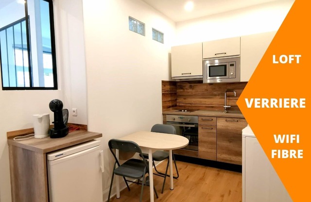 🔹Loft Verrière Style 🔷 5 min Gare🔹