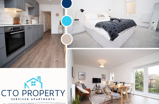 Long Stay Offer - The North - 3 Bed Flat w/Parking
