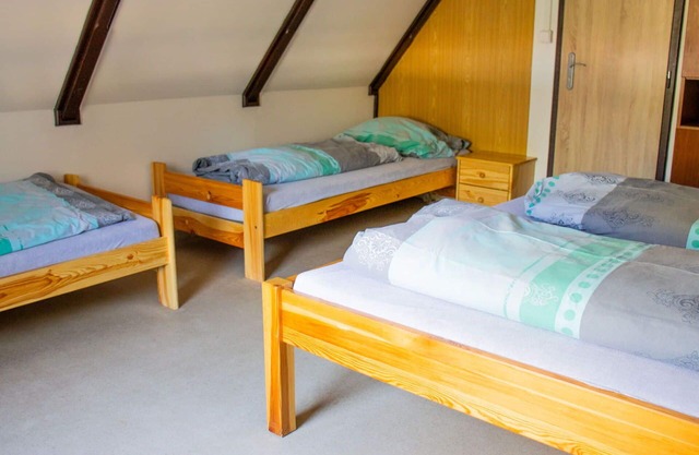 Lovely apartment in villa for 12 people with WIFI, TV, patio, pets allowed and parking