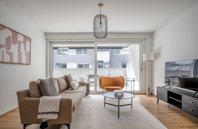 Luxe Altstetten 1BR w/Storage Area & W/D, nr Shops, by Blueground