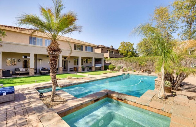 Luxe Mtn-View Mansion with Hot Tub in Phoenix!