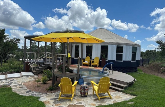 Luxe Yurt Experience Pet Friendly Dripping Springs