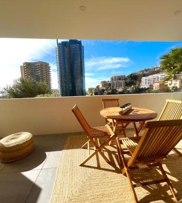 Luxueux Studio Neuf - Frontière Monaco - Piscine - Parking privé