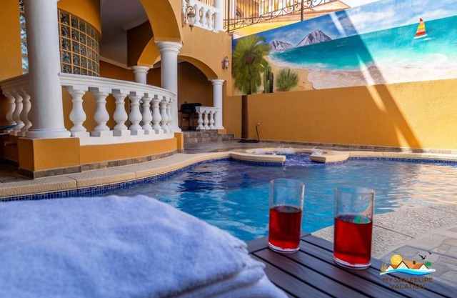 Luxury 3-Story Beachfront Villa in San Felipe with Private Pool – Casa Mostaza