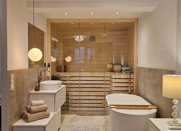 Luxury Apartment with Sauna in City Center