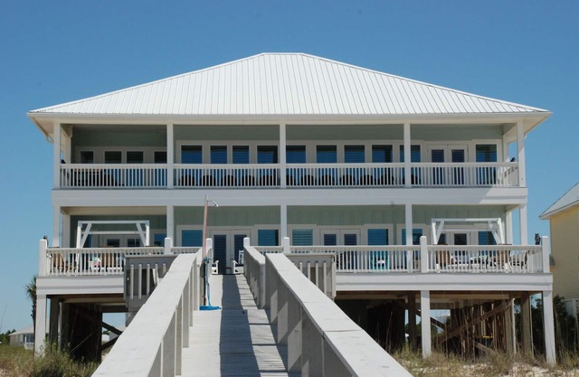 Luxury Beachfront Home with Indoor Elevator; Extra Large Deck; Sleeps up to 30!