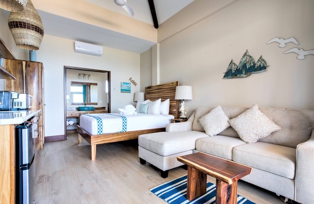 Luxury Beachfront Studio with swim up pool bar