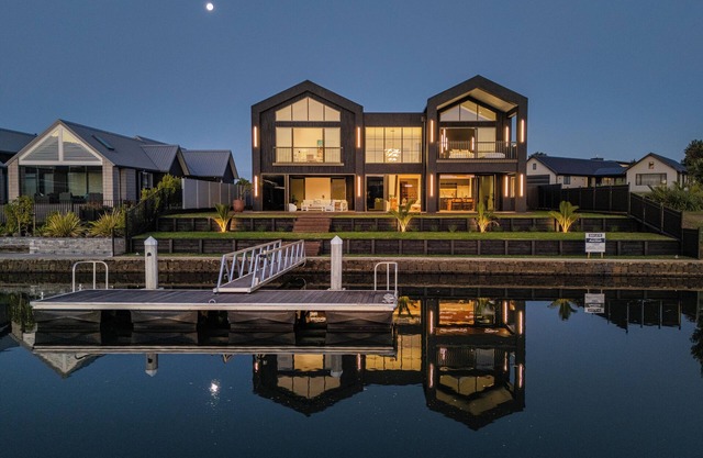 Luxury Canal Front Holiday Home with Private Jetty and Breathtaking Views