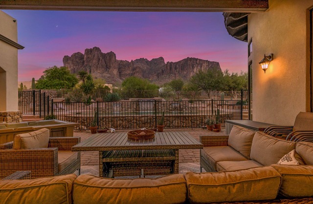 Luxury Desert Retreat Home in the Superstition Mountains with Heated Pool