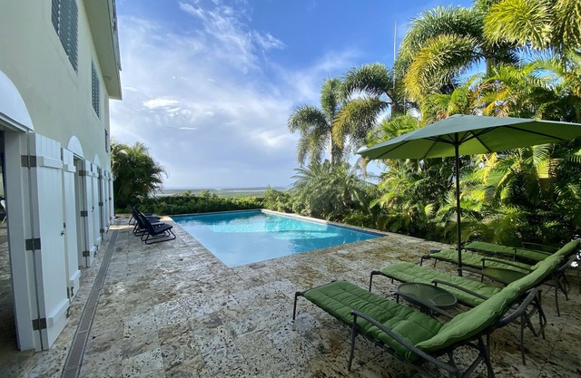 Luxury Eco-Friendly Villa with Stunning Pool and View