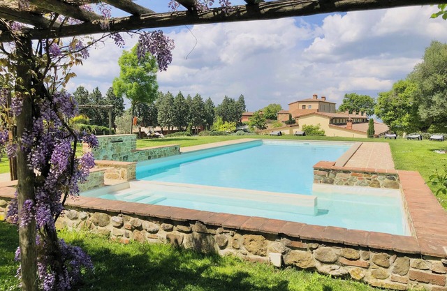 Luxury resort in the Tuscan countryside
